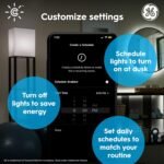 GE CYNC Smart LED Light Bulbs, Tunable White, Bluetooth and Wi-Fi, Works with Alexa and Google, BR30 Indoor Floodlights (2 Pack) - Image 4