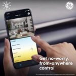 GE CYNC Smart LED Light Bulbs, Tunable White, Bluetooth and Wi-Fi, Works with Alexa and Google, BR30 Indoor Floodlights (2 Pack) - Image 7