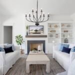 Black Chandelier 9 Light, Modern Farmhouse Chandeliers for Dining Room, Industrial Candle Pendant Lighting Fixture for Foyer Hallway Entryway High Ceiling, Bedroom, Living Room, Kitchen - Image 8