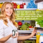 Purriko Refrigerator Deodorizer,Lasts up to 10 Years,Refrigerator Odor Eliminator,Fridge Deodorizer,More Effective Than Baking Soda Bamboo Air Purifying Bags - Image 3