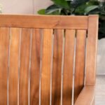 Christopher Knight Home Kally Outdoor Five Piece Acacia Dining Set, Teak Finish - Image 6