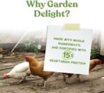 Manna Pro Garden Delight Chicken Treat, Dried Vegetable & Herb Treat Mix for Chickens, Ducks, and Poultry, Natural Coop Enrichment Snack for Hens and Backyard Birds, Made in USA, 2.25 lb Bag - Image 4