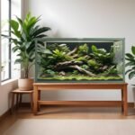120 Gallon Bearded Dragon Tank,48" x 24" x 24" Reptile Tank with Sliding Door Top Screen Ventilation, Front Opening Reptile Enclosure for Easy Maintenance - Image 9