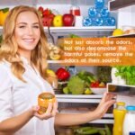 Purriko Refrigerator Deodorizer,Lasts up to 10 Years,Refrigerator Odor Eliminator,Fridge Deodorizer,More Effective Than Baking Soda Bamboo Air Purifying Bags,Orange - Image 3