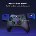 ASUS ROG Raikiri II Xbox Wireless Gaming Controller – 2.4GHz/BT/3.5mm, TMR Joysticks, Anti-Slip Grip, Travel Case, up to 50H Battery, Web-based Config – for Xbox Series X|S, ROG Ally, PC - Image 5