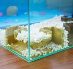 PANGBOER Aquariums Decoration Shelter Corner Cave Resin Fishtanks Hideouts Tunnel For Small Fish And Shrimp Fishtanks Landscape - Image 5