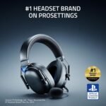 Razer BlackShark V3 Wireless Gaming Headset for PS5: 50mm Drivers - Super Wideband Mic - 2.4 GHz, Bluetooth - Works with PC, Mac, Nintendo Switch, Smartphone - Long Battery Life - Black - Image 3