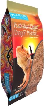 Jurassic Natural Australian Desert Dragon Habitat Substrate for Bearded Dragons and Other Lizards, Red, 10lb - Image 4