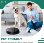 Robot Vacuum and Mop Combo with Smart 3D Avoidance | 2 in 1 Mopping Robotic Vacuum Cleans Hard Floors & Carpets | Powerful Suction & Tangle-Free for Pet Hair | App/Wi-Fi/Alexa, Self-Charging - Image 5