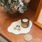 Ceramic Jewelry Tray Trinket Dish, Decorative Cloud Vanity Key Tray for Women, Ring Holder Dish, Cute Jewelry Plate Bowl Room Decor Aesthetic, White, Medium - Image 7