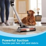 BLACK+DECKER POWERSERIES 20V MAX Cordless Stick Vacuum Cleaner, Household Vacuum Cleaners for Hardwood Floors and Carpet, LED Lights, Detachable, Anti-Tangle, Lightweight, Bagless (BHFEA18D1) - Image 6