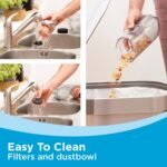 BLACK+DECKER POWERSERIES 20V MAX Cordless Stick Vacuum Cleaner, Household Vacuum Cleaners for Hardwood Floors and Carpet, LED Lights, Detachable, Anti-Tangle, Lightweight, Bagless (BHFEA18D1) - Image 11