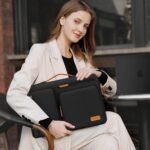 MOSISO 360 Protective Laptop Case 16 inch, 15-15.6 inch Laptop Sleeve Compatible with MacBook Pro 16, HP Acer Dell Lenovo ASUS, Side Open Carrying Case with 4 Zipper Pockets&Handle, Black - Image 7