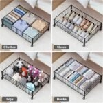 Under Bed Storage with Wheels, 360° Rotating, No-Assembly Underbed Storage Containers, 2PACK - Image 6