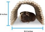Flexible Wood Hideout - Extra Large - House, Tunnel, Ramp, Bridge, Tube for Guinea Pigs, Ferrets, Hedgehogs, Chinchillas, Small Rabbits, and Other Small Animals - Accessories, Toys, and Supplies - Image 4