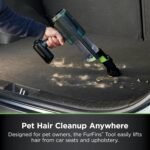 Shark PowerBoost Cordless 2-in-1 Car/Home Handheld PowerVac, Powerful Suction, 40 Minute Runtime, Portable, 3 Cleaning Modes, LED Screen, Furfins Tool, Duster Crevice Tool, Charcoal, BH102 - Image 4