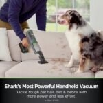Shark PowerBoost Cordless 2-in-1 Car/Home Handheld PowerVac, Powerful Suction, 40 Minute Runtime, Portable, 3 Cleaning Modes, LED Screen, Furfins Tool, Duster Crevice Tool, Charcoal, BH102 - Image 5