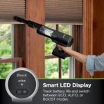 Shark PowerBoost Cordless 2-in-1 Car/Home Handheld PowerVac, Powerful Suction, 40 Minute Runtime, Portable, 3 Cleaning Modes, LED Screen, Furfins Tool, Duster Crevice Tool, Charcoal, BH102 - Image 10