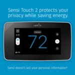 Sensi Touch 2 Smart Thermostat with Touchscreen Color Display, 100 Years of Expertise, Programmable, Wi-Fi, Data Privacy, Easy DIY, Works with Alexa, Energy Star Certified, ST76W, C-Wire Required - Image 3