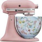 KitchenAid 5 Quart Ceramic Bowl for all 4.5-5 Quart Tilt-Head Stand Mixers KSM2CB5PWG, White Gardenia - Image 3