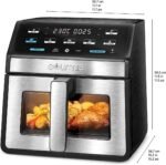 Gourmia GOURMIA Digital Air Fryer, 7.5 Liter with Window and Light, Mod. GAF858 - Image 4