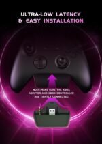 RYR Wireless Gaming Headsets, Bluetooth 5.3, 3D Surround Sound, Rotatable Earmuffs, Gaming Headphones with Noise Canceling Microphones for Xbox Series X|S, Xbox One, PS5, PS4, Mac-Pinkwhite - Image 3