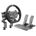 MOZA R3 Racing Wheel and Pedals Bundle for Xbox & PC,3.9Nm DD Servo Motor With Aviation-Grade Aluminum Construction,Durable ISF PU Grips 11-inch Racing Wheel,SR-P Lite Dual Pedals - Image 3