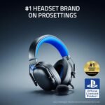 Razer BlackShark V3 X HyperSpeed Wireless Gaming Headset for PS5: 50mm Drivers - Cardioid Mic - 2.4 GHz, Bluetooth - Works with PC, Mac, Nintendo Switch, Smartphone - Long Battery Life - Black - Image 3