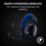 Razer BlackShark V3 X HyperSpeed Wireless Gaming Headset for PS5: 50mm Drivers - Cardioid Mic - 2.4 GHz, Bluetooth - Works with PC, Mac, Nintendo Switch, Smartphone - Long Battery Life - Black - Image 6