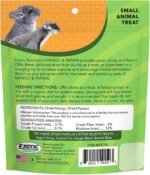 Mango & Papaya Treat (4.5 oz.) - Healthy Treat for Small Animals - Sugar Gliders, Rats, Chinchillas, Ferrets, Parrots, Hamsters, Squirrels, Hedgehogs, Guinea Pigs, Rabbits & Other Small Animals - Image 6