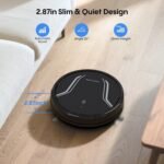 Bagotte Robot Vacuum and Mop Combo, 5000Pa Mopping Robot Vacuum Cleaner with 4-in-1 Robotic Vacuum Cleaner, App & Remote Control, Auto Recharge, WiFi/Alexa/App, Ideal for Hard Floor,Pet Hair - Image 4