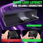 X4 Wireless Gaming Headset for Xbox Series X|S, Xbox One, PS5, PS4, PC, Mac, Switch, 2.4GHz Gaming Headphones with Bluetooth 5.3, 70H Battery, ENC Noise Canceling Mic, Low Latency - Image 3