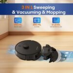 Robot Vacuum and Mop Combo, 5000Pa Powerful Suction, Advanced Smart Mapping, Ideal for Pet Hair, Dust - Image 6