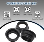 Spark Plug Seal Compatible with Smart Fortwo 0.7L 0.8L 1.0L 2007-2014/Smart Fortwo Battery Ev 2011-2014,Spark Plug Seal Ring Replace for 132-015-00-80 1320150080-3 Packs - Image 5