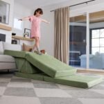 Nugget - The Original Play Couch for Kids - Modular Foam Children's Sofa for Playroom, Imagination, & Creative Open Ended Play - Washable & Convertible Playroom Furniture, Bamboo - Image 3