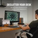 Adjustable Dual Vertical Laptop Stand for Desk, Wooden Laptop Holder, MacBook Pro Stand, Wood Mac Air Dock - Image 5