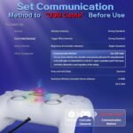 Kamylorus Wired Controller for PS-5/PC, RGB Gaming Controller with Programmable/Remap/Turbo/LED Light Functions, 3.5MM Headphone Jack, Dual Vibration - Image 4