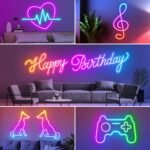 AILBTON 60FT Led Neon Rope Lights Control with App/Remote,Flexible Led Rope Light,Multiple Modes,IP65 Outdoor RGB Lights Waterproof,Music Sync Gaming Led Neon Strip Light for Bedroom Decor - Image 5