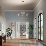 Kichler Moraine LED 12-Light 2-Tier Chandelier, Updated Traditional Light in Champagne Bronze, Sloped Ceiling Compatible, for Foyer or Great Room (27.5" x 40"), 52759CPZLED - Image 9
