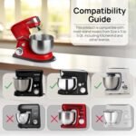 Ibyx Elegant Sliding Tray - Compatible with 4.5 Qt Kitchen Aid Mixer Slider for Counter and Other Heavy Appliances (Black) - Image 4