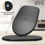 Ibyx Elegant Sliding Tray - Compatible with 4.5 Qt Kitchen Aid Mixer Slider for Counter and Other Heavy Appliances (Black) - Image 5