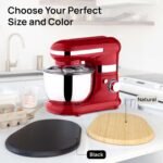 Ibyx Elegant Sliding Tray - Compatible with 4.5 Qt Kitchen Aid Mixer Slider for Counter and Other Heavy Appliances (Black) - Image 6