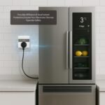 GIDEON Single Outlet Surge Protector with Voltage Protection and Ground Protected Light Indicators, 1800W Mini Wall Socket Smart Plug for Refrigerator, TV, PC and Home Appliances, 15A 120V - Image 5