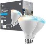 GE CYNC Smart LED Light Bulbs, Tunable White, Bluetooth and Wi-Fi, Works with Alexa and Google, BR30 Indoor Floodlights (2 Pack) - Image 2