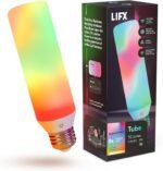 LIFX Opal Color Tube Smart LED Bulb, 104 LEDs with 52 Zones, Polychrome Flame & Morph Modes, Tunable White 1500K–9000K, Dimmable Wi-Fi RGBW Tube Light, Works with Alexa, Google, Siri, LFX/T10L/OP - Image 2