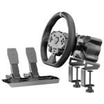 MOZA R3 Racing Wheel and Pedals Bundle for Xbox & PC,3.9Nm DD Servo Motor With Aviation-Grade Aluminum Construction,Durable ISF PU Grips 11-inch Racing Wheel,SR-P Lite Dual Pedals - Image 2