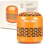 Purriko Refrigerator Deodorizer,Lasts up to 10 Years,Refrigerator Odor Eliminator,Fridge Deodorizer,More Effective Than Baking Soda Bamboo Air Purifying Bags,Orange - Image 2