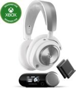 SteelSeries Arctis Nova Pro Wireless Xbox Multi-System Gaming Headset - Neodymium Magnetic Drivers - Active Noise Cancellation - Infinity Power System - Xbox, PC, PS5, PS4, Switch, Mobile - White - Image 2
