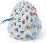 Uniclife Shrimp Cave, Shrimp Hides for Aquarium, Realistic Plastic Aquarium Coral Rock Decorations with Suction Cup, Betta Hideout Tank Accessories for Fish Tank Decor, Hiding & Resting - Image 2