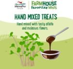 Manna Pro Farmhouse Favorites Mini Goat & Cattle Treats – Premium Baked Snacks for Mini Goats & Mini Cattle – Hand Mixed – Alfalfa & Molasses Flavored – 3lb Bag - Image 4
